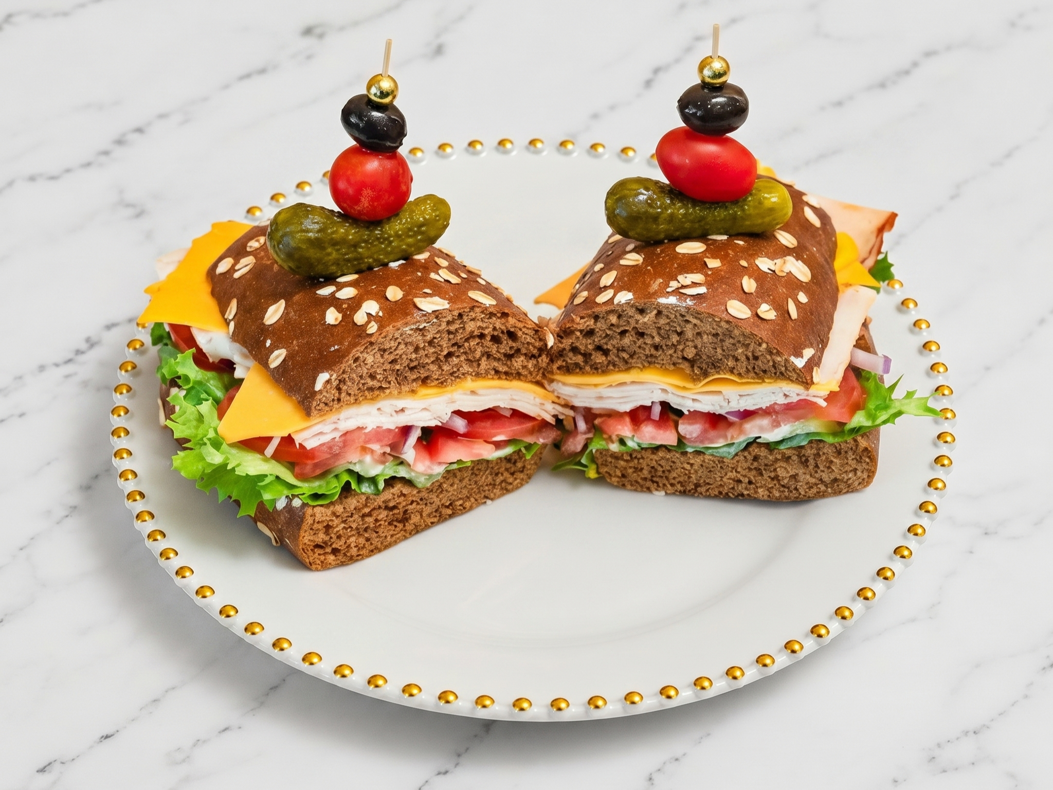 The Gobbler Deluxe Sandwich