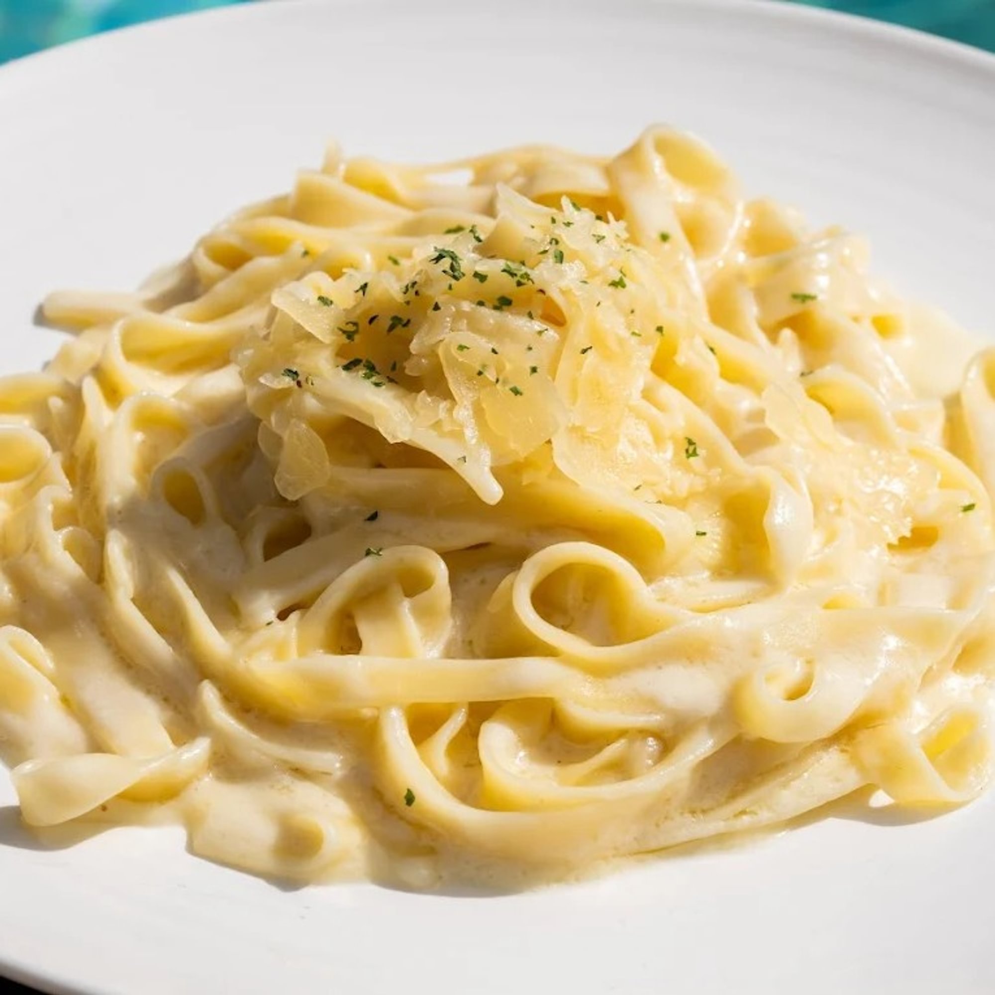 Fettuccine Pasta Alfredo