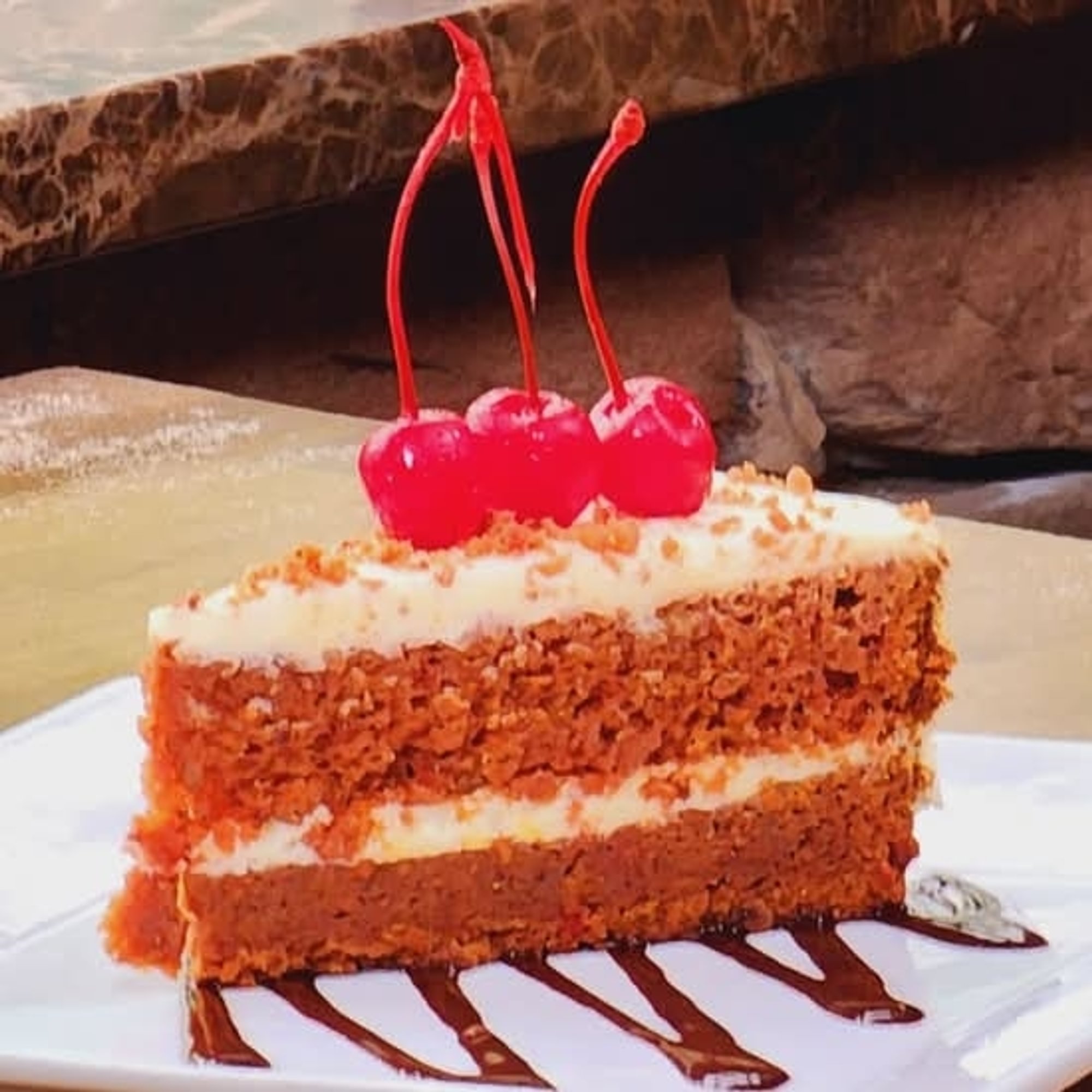 Carrot Cake Slice