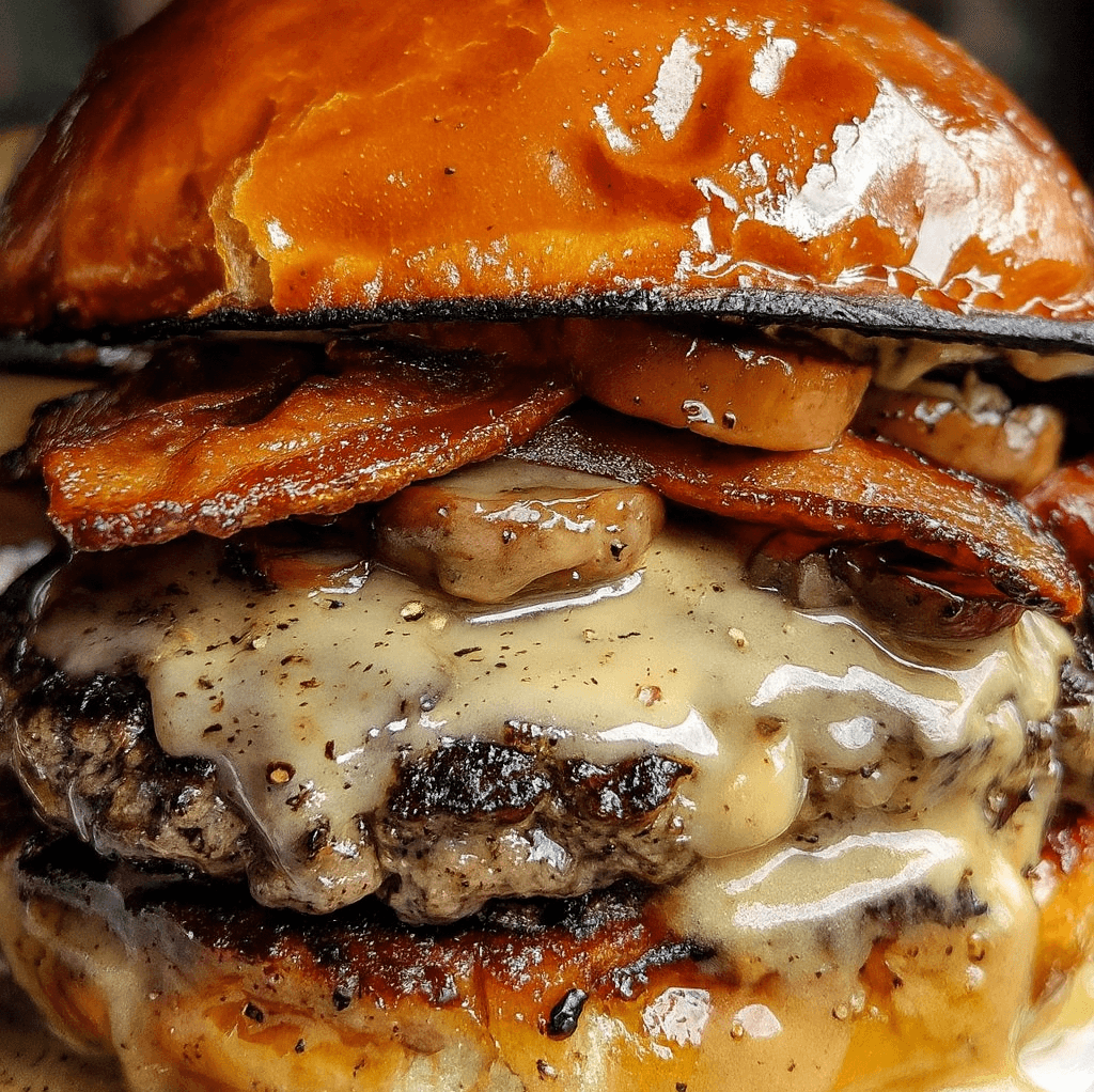 H.G. Wells Mushroom Burger