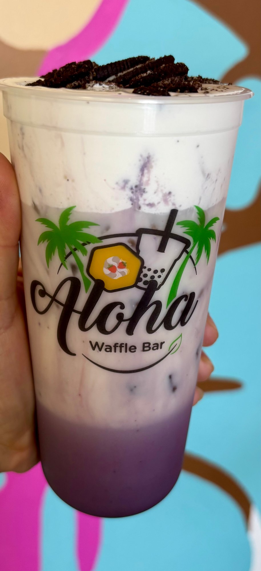U-Bae & Oreo Creme Tea Latte