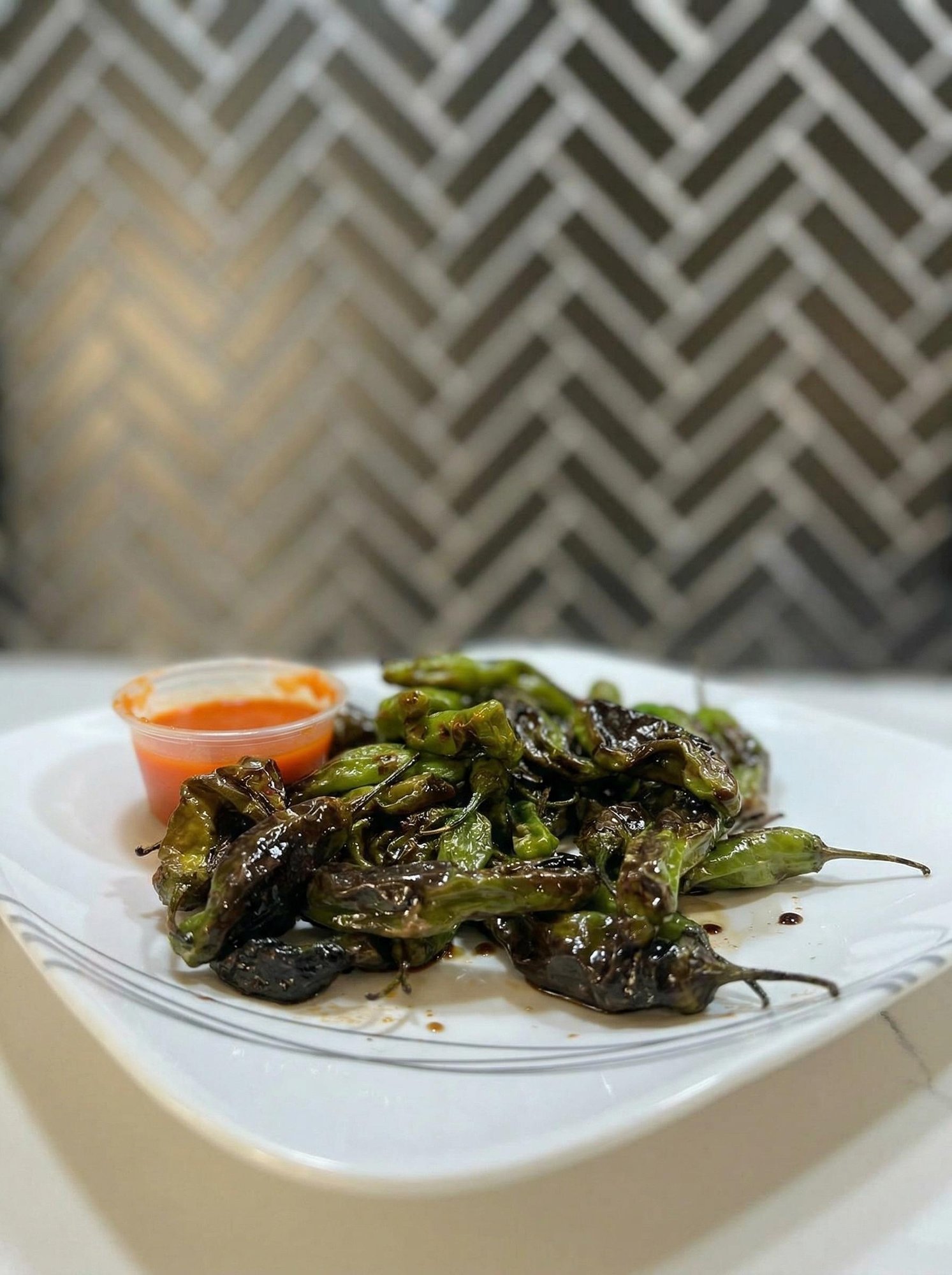 Blistered Shishito Peppers