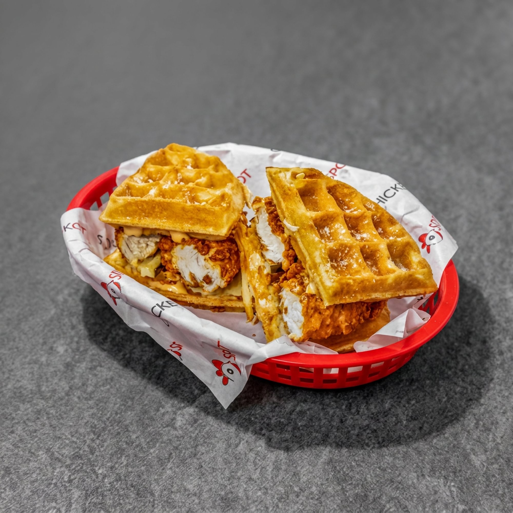 Waffle Sandwich Combo