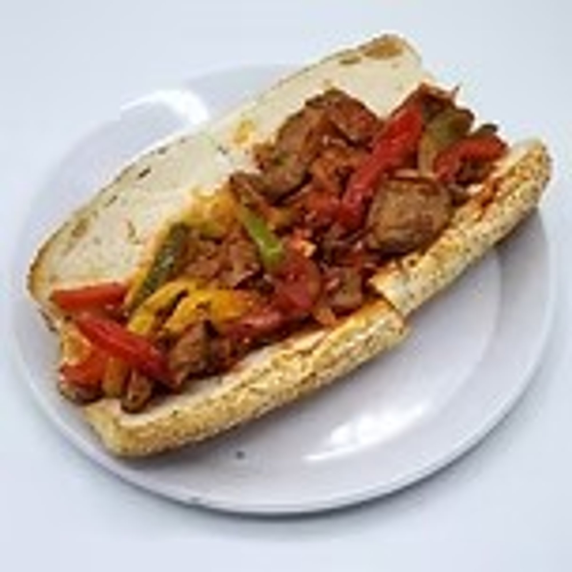 Sausage and Peppers Hero