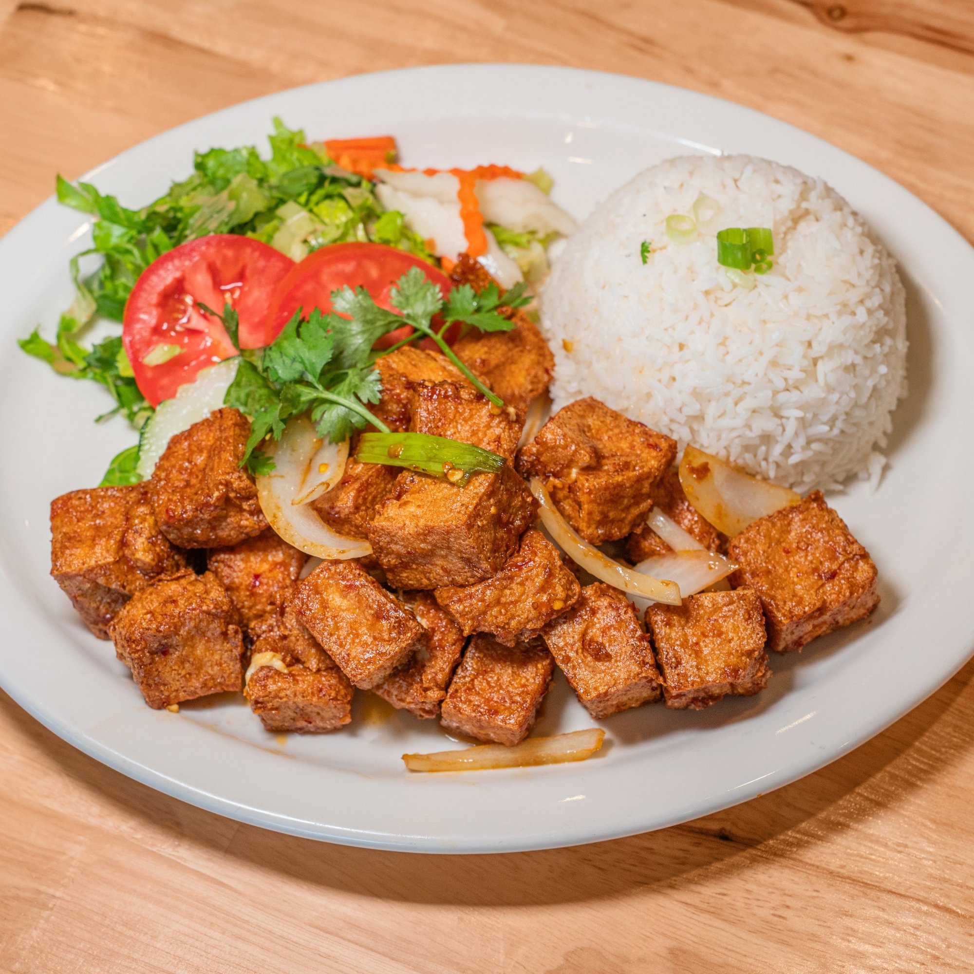 Garlic Chili Tofu
