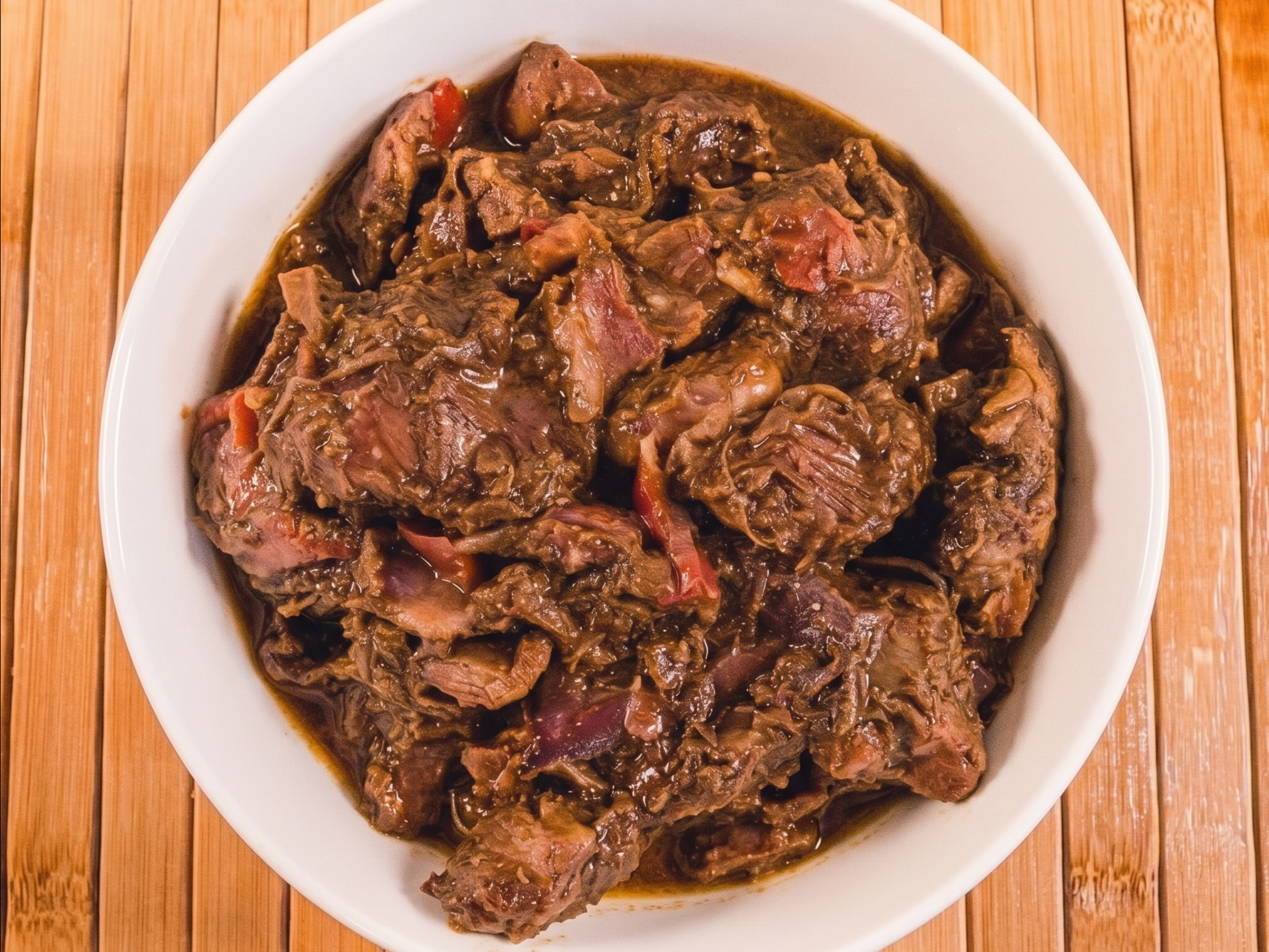 Side Of Stew Chicken