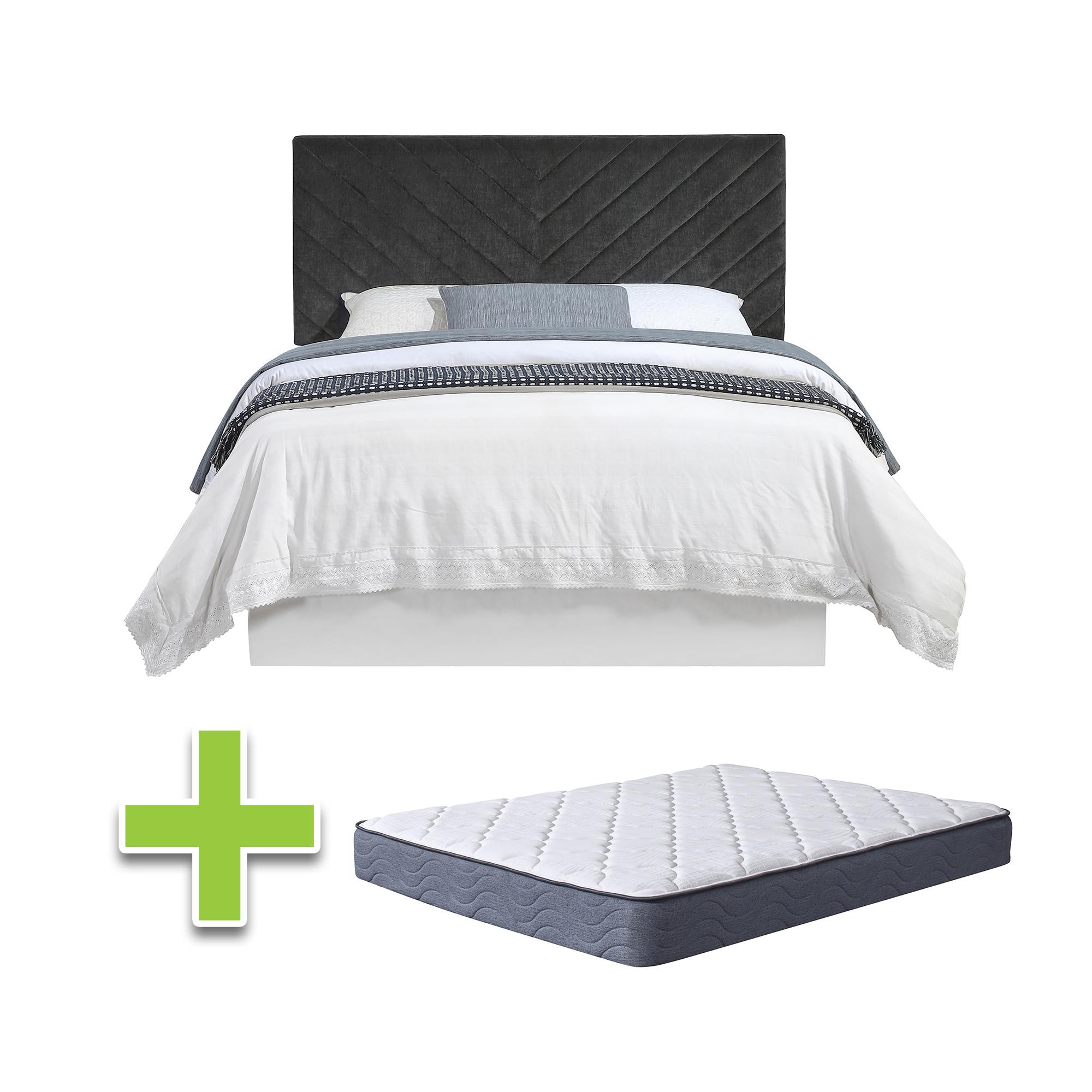 Queen Tara Bed w/9.5" Extra Firm Mattress & 9" Foundation