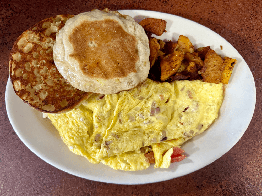 Pepper & Onion Omelet