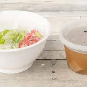 P6. Steak & Meatball Noodle Soup