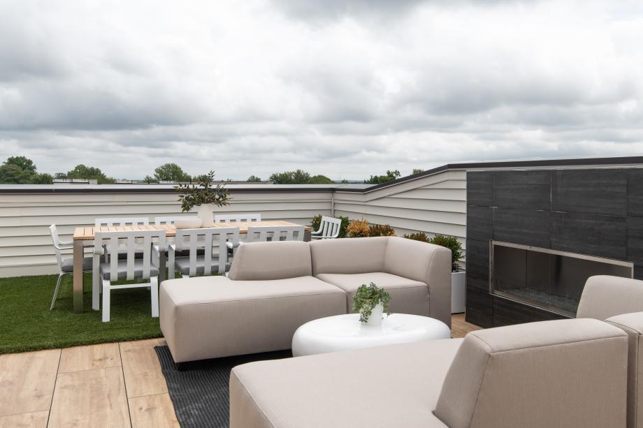 Fun rooftop terrace options