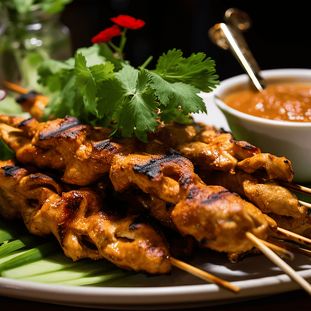 Satay Chicken (4 Pieces)