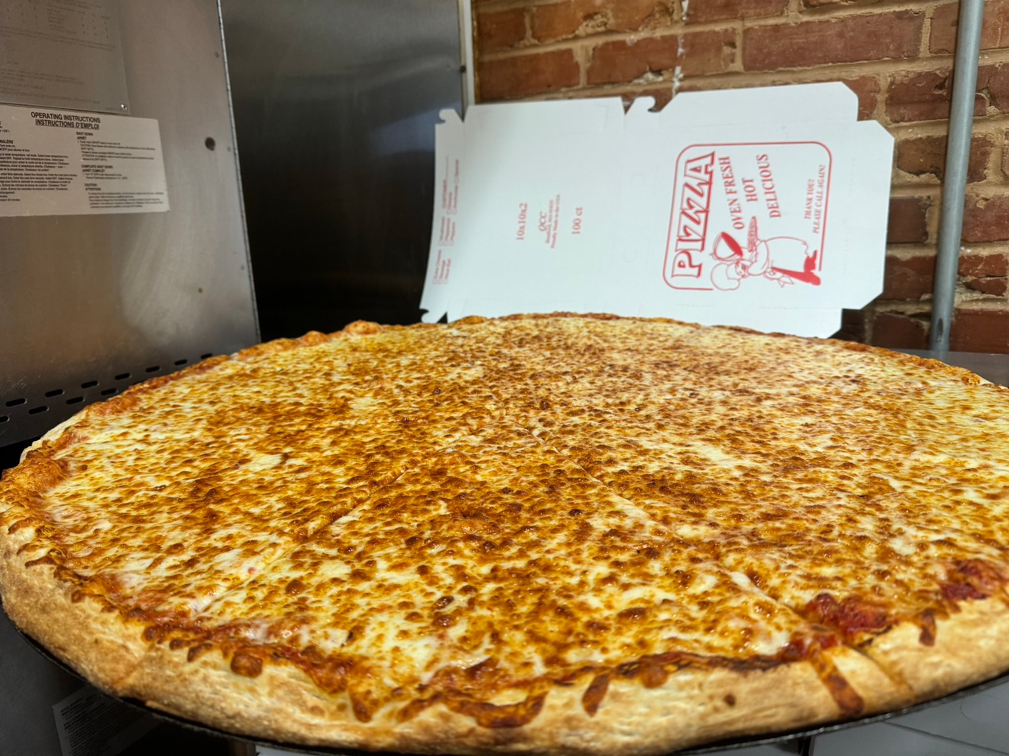 Cheese Pizza (NY-Style) 30 + 3 free