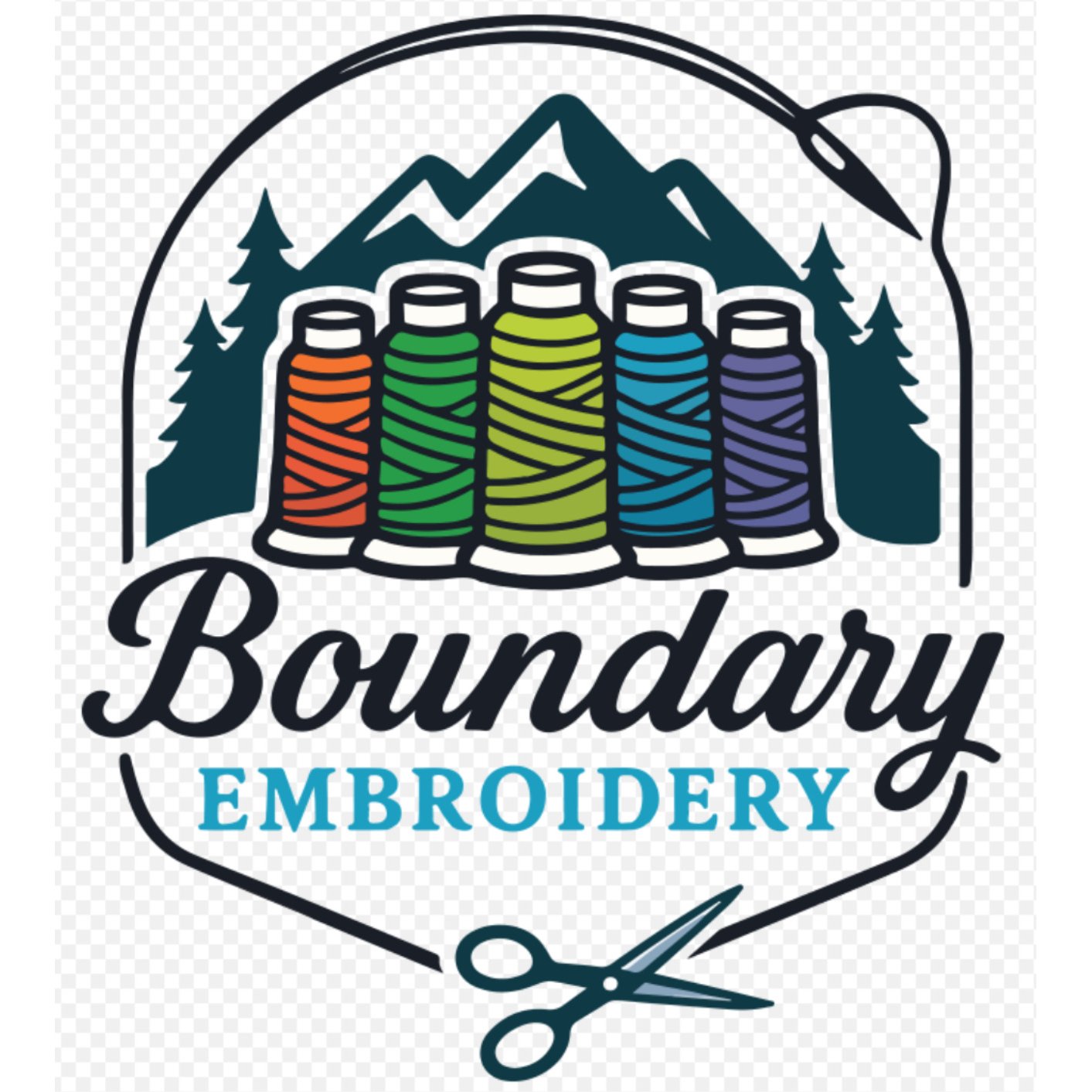 Boundary Embroidery Shop Logo