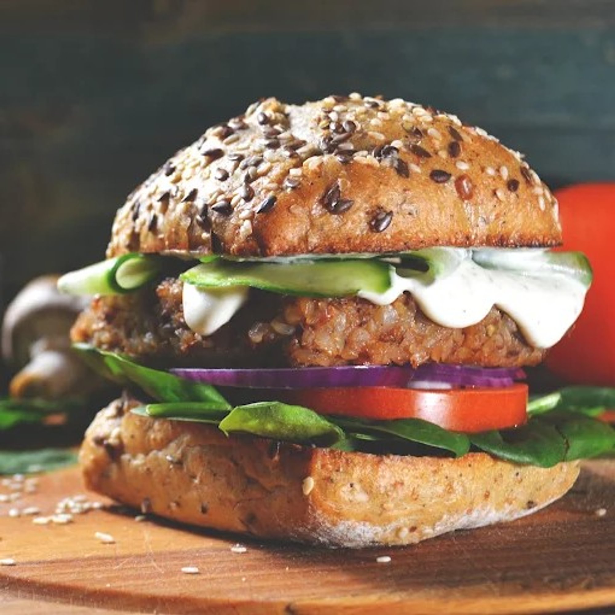 Beef Chapli Burger