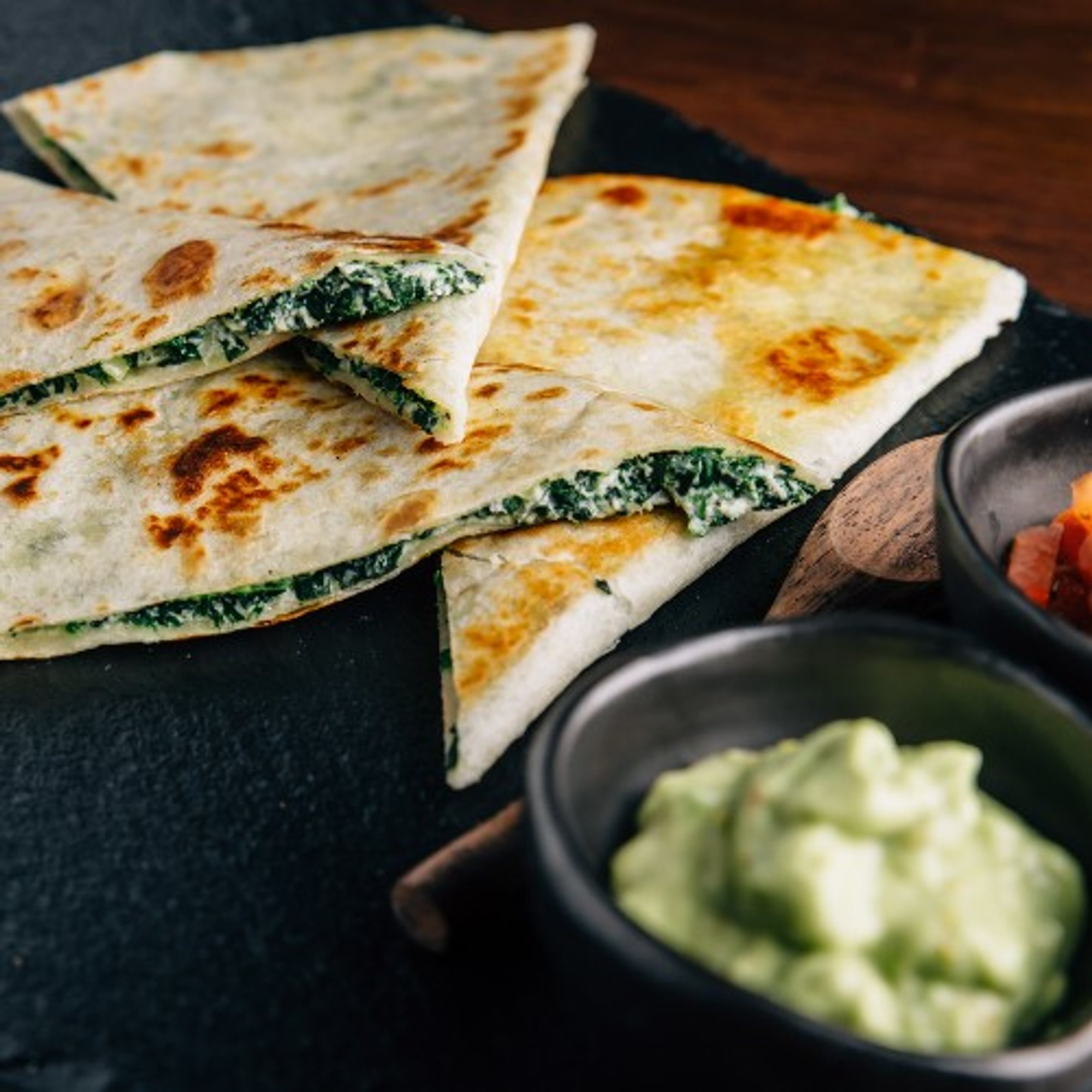 Spinach Quesadilla