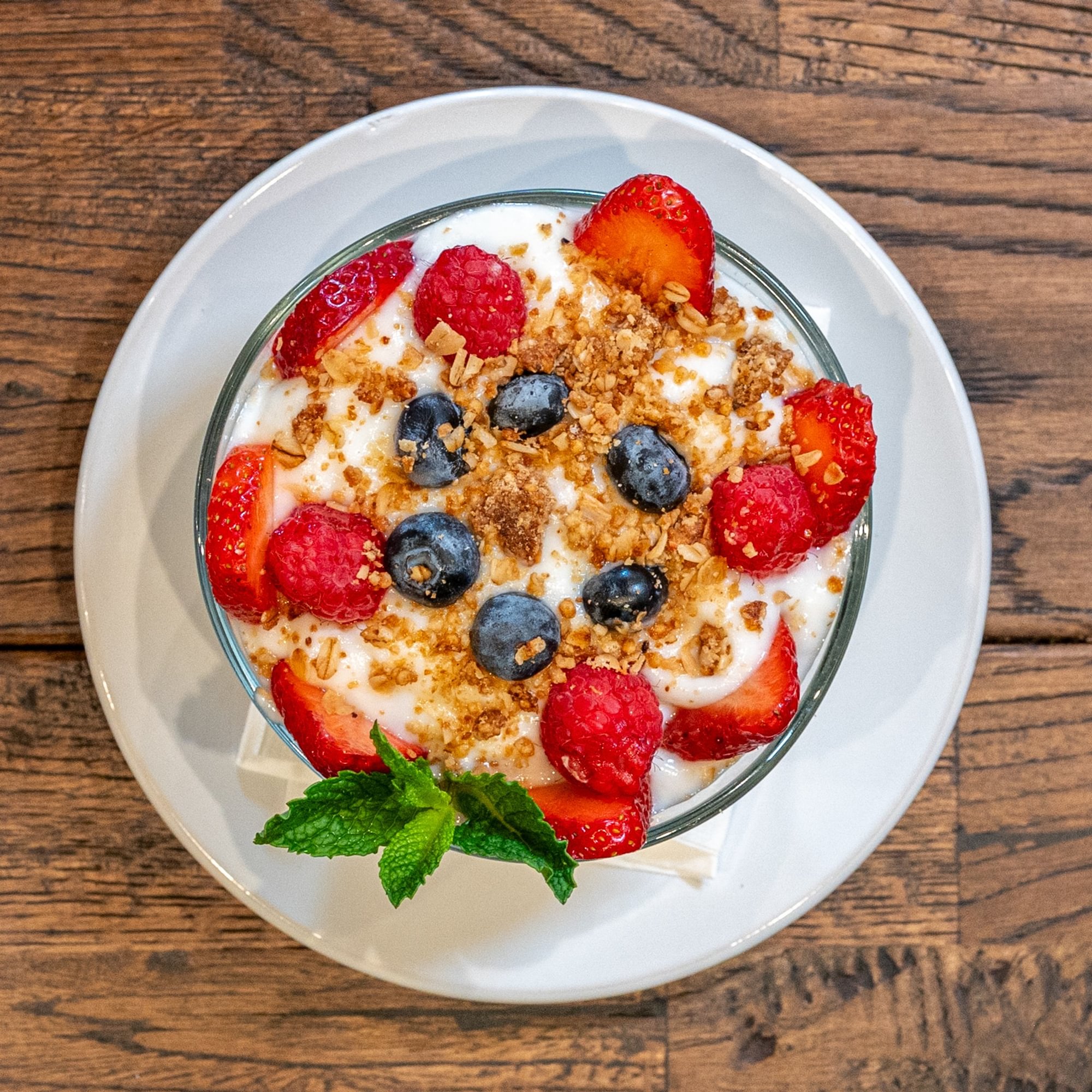 Yogurt + Berries + Granola