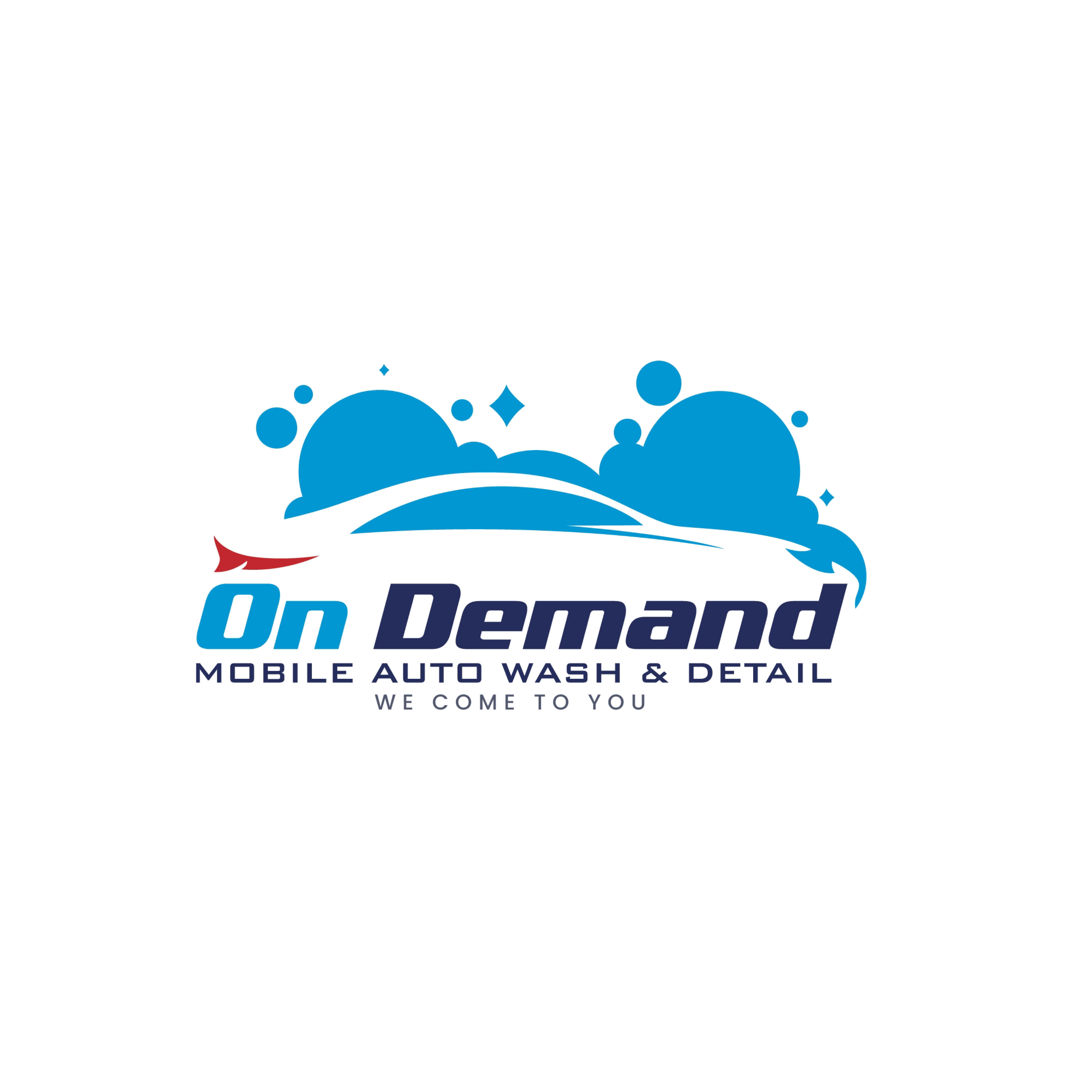 On Demand Mobile Auto Wash &amp; Detail Logo