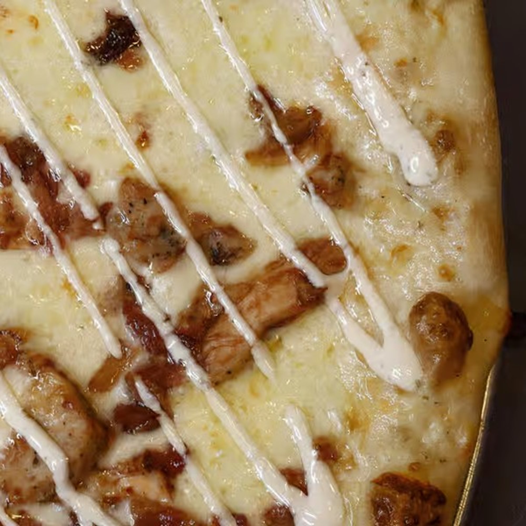 Chicken Bacon Ranch Pizza
