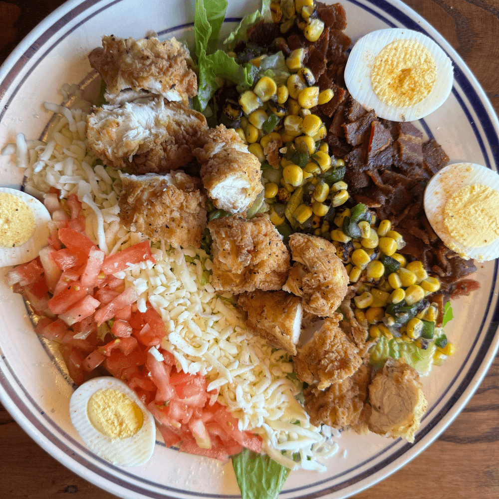 Grilled Shrimp Cajun Cobb Salad