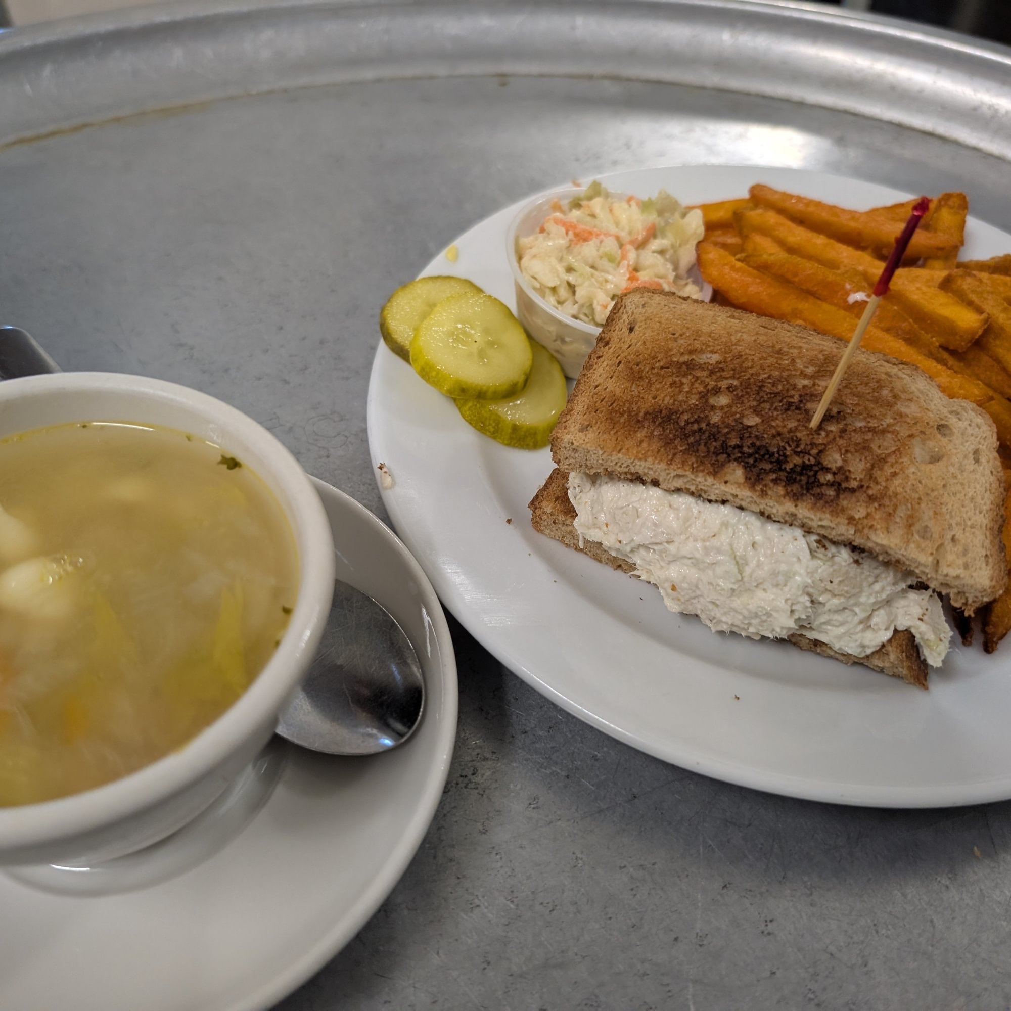 ½ Sandwich & Cup of Soup