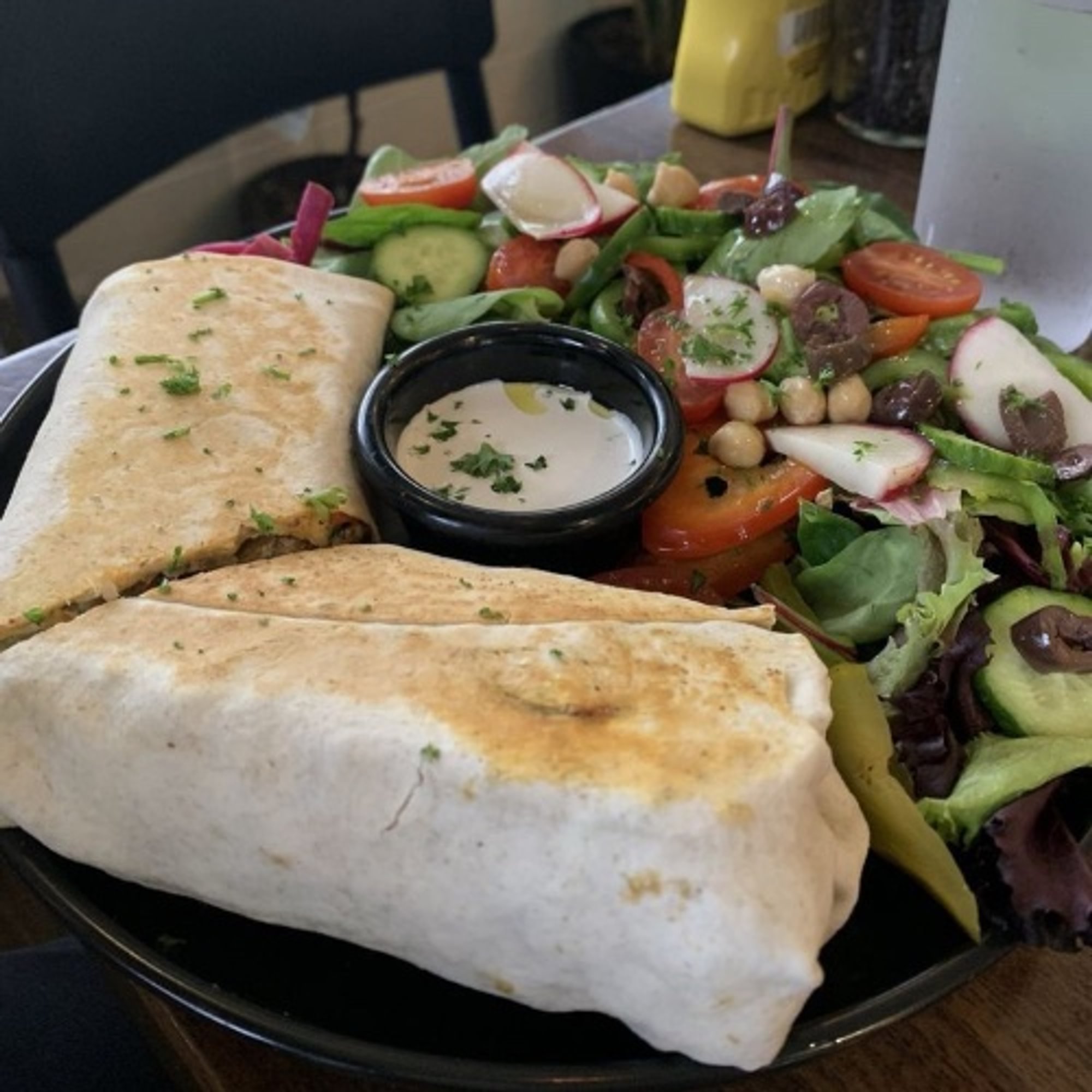 03 Veggie Delight Wrap