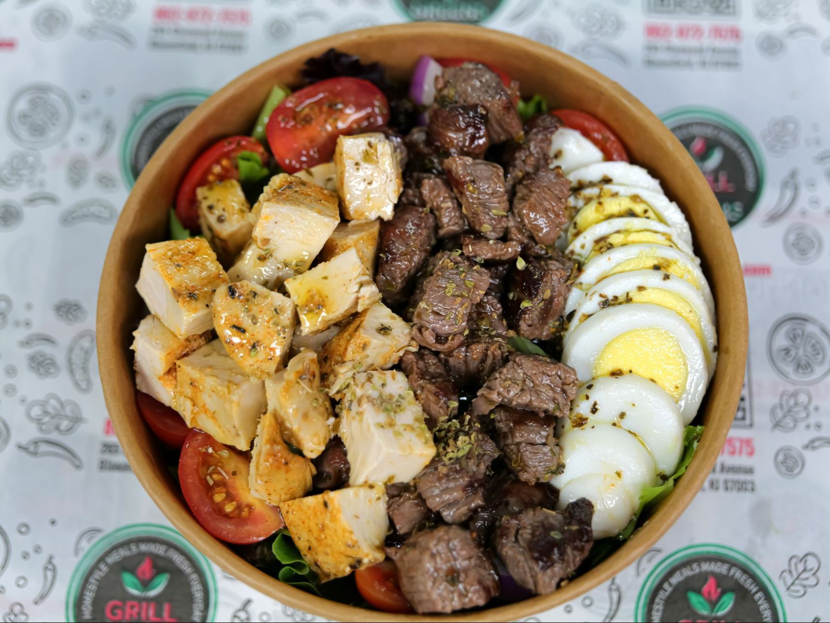 Grill & Greens Platter
