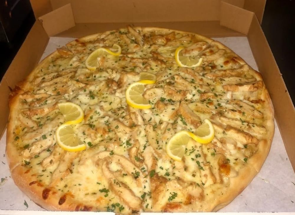 Chicken Francaise Pizza