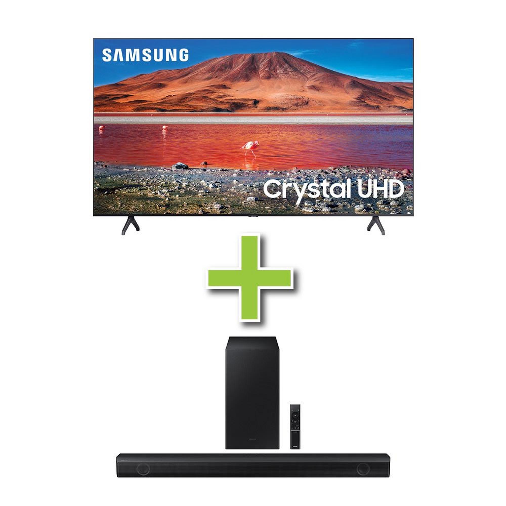 75" Samsung 4K Ultra HD Smart TV & Samsung Soundbar