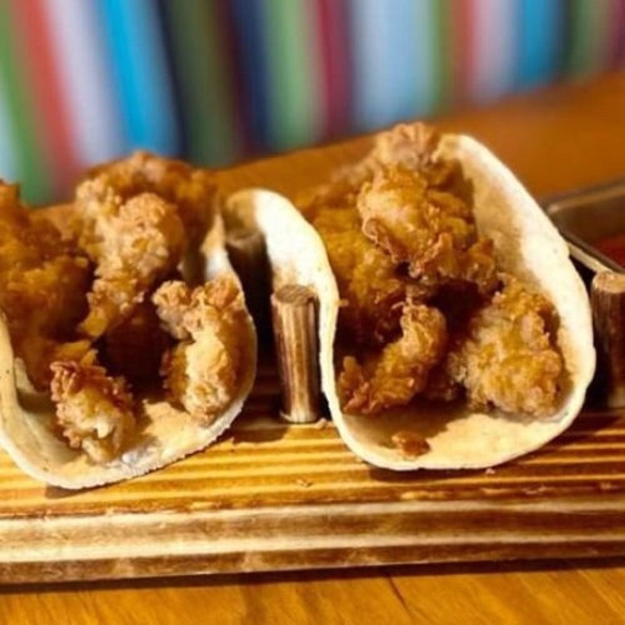 Taco de Chicharron de Pollo