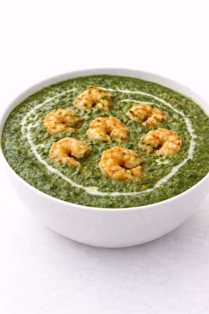 Shrimp Saagwala