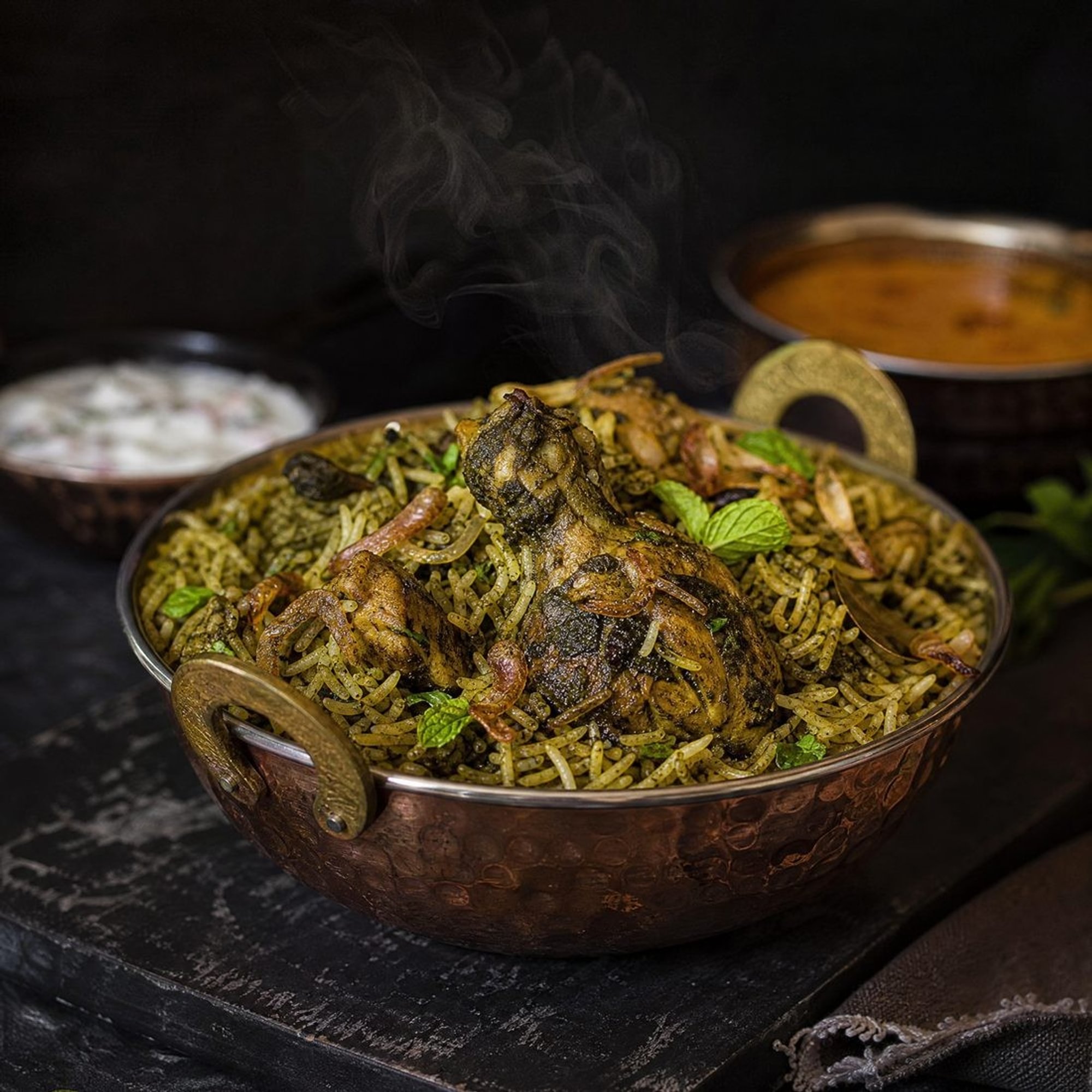 Gongura Chicken Dum Biryani