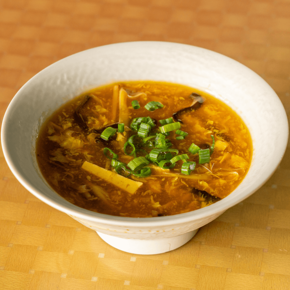 S4 - Chinese Hot & Sour Soup (Súp Chua Cay Kiểu Tàu) 🌶️