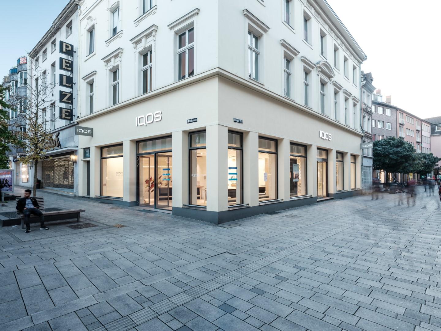 Bilder IQOS Store Düsseldorf