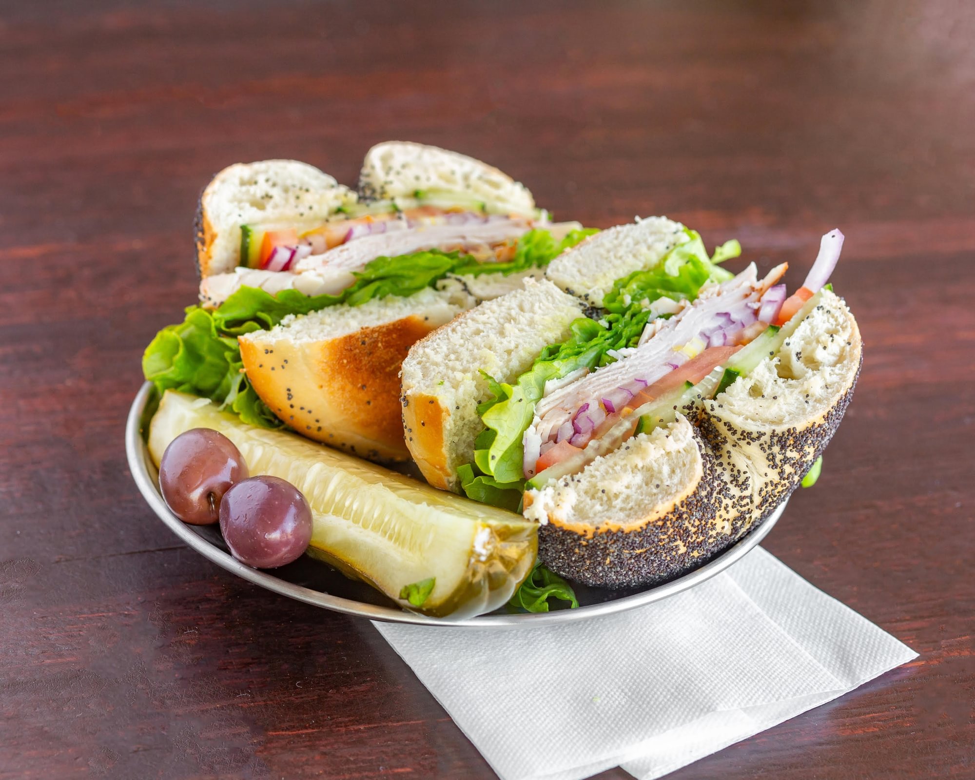 Turkey Pastrami Sandwich