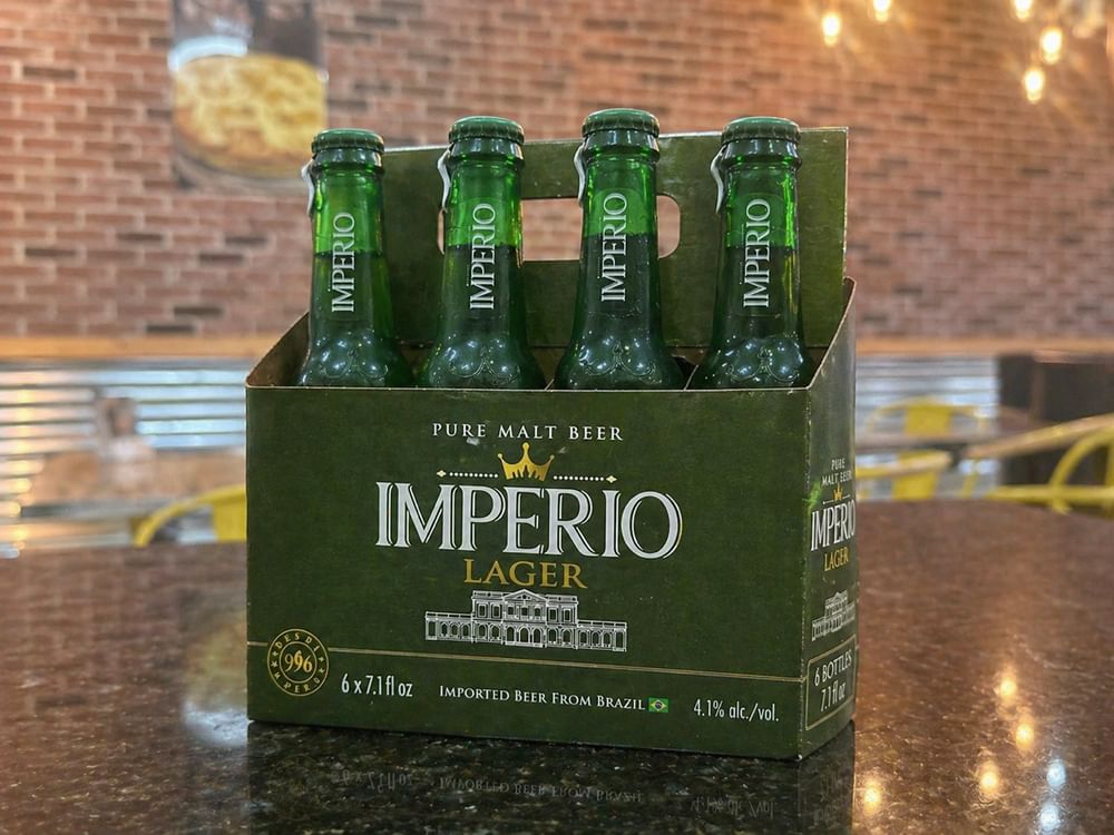 6 Lager Império Beer