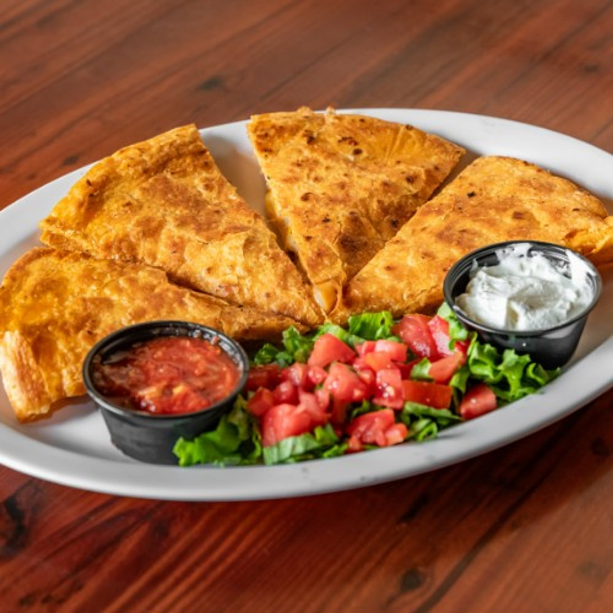 Three Cheese Quesadilla