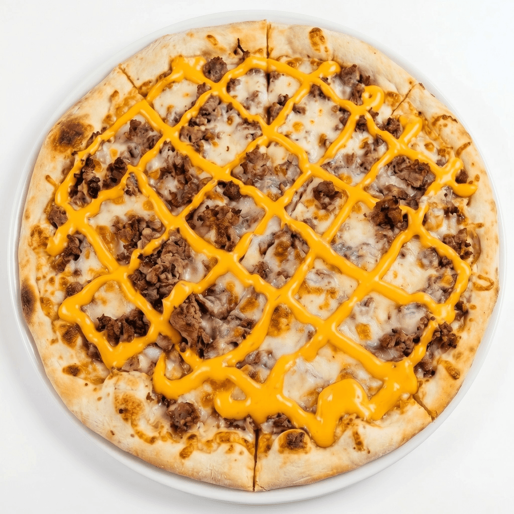 Cheese Steak Pizza