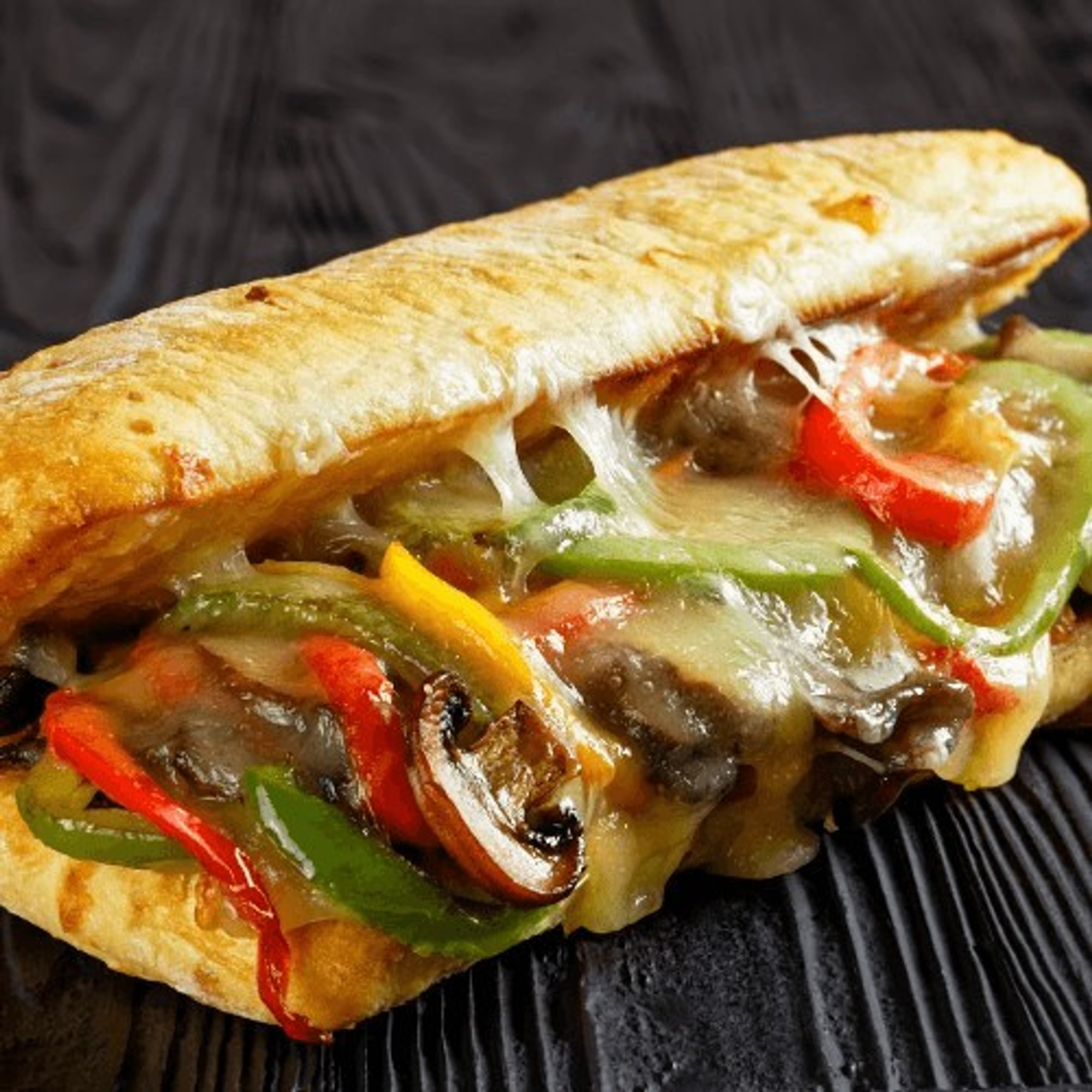Jalapeño Philly Cheese Steak Sandwich