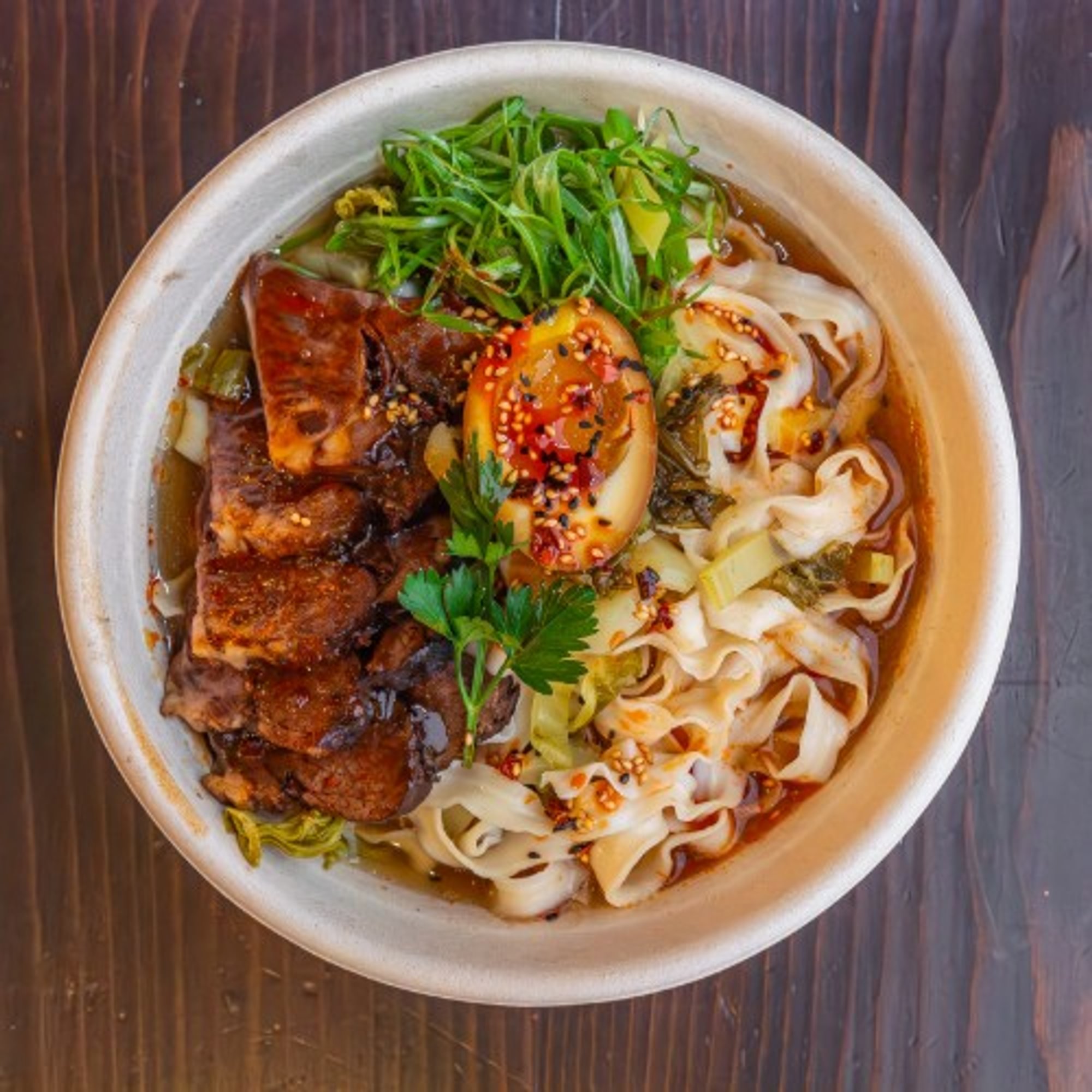 N2) Taiwanese Beef Noodle Soup