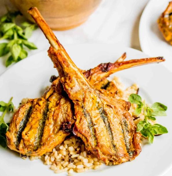 Lamb Chops (With Rice)