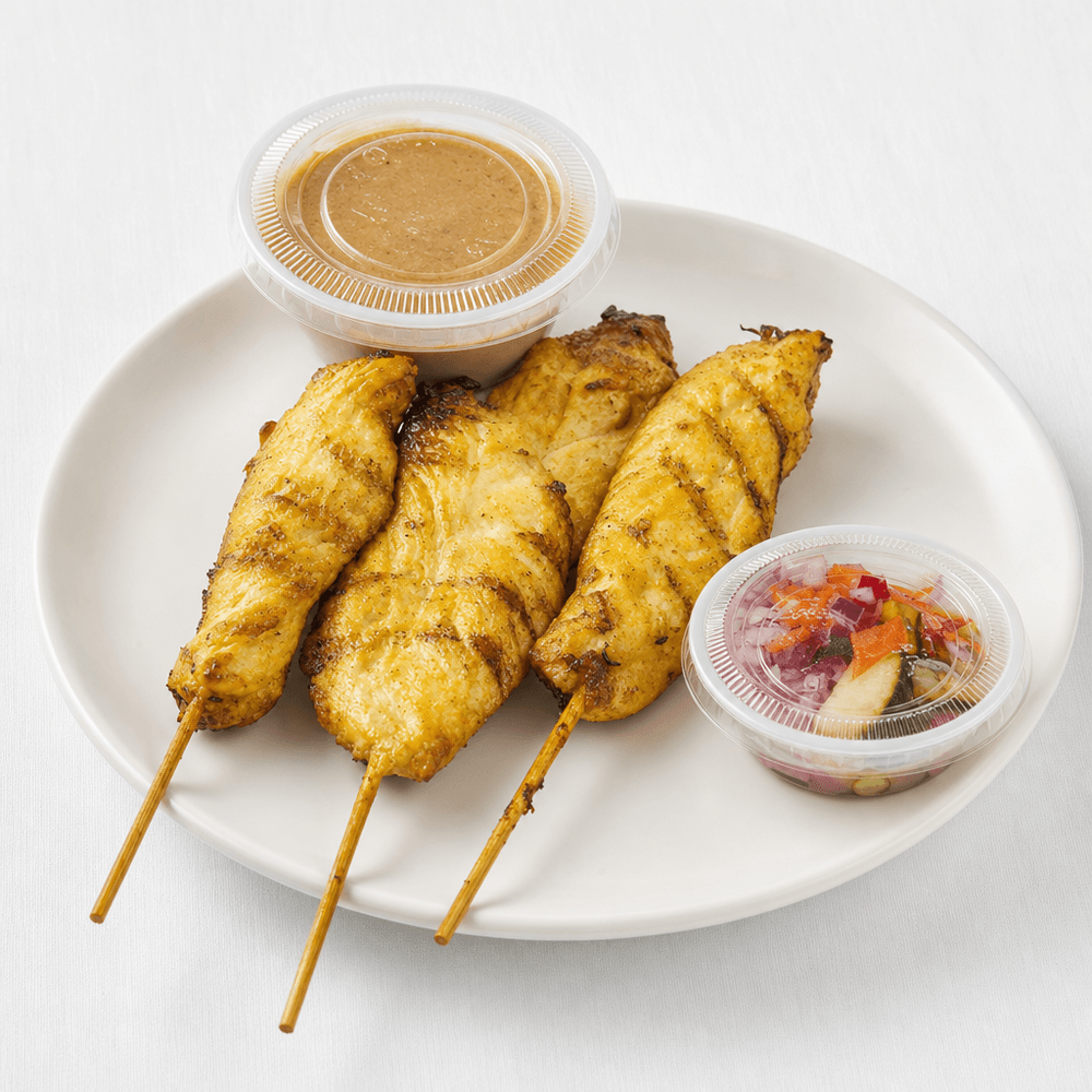 Chicken Satay 4 Pcs