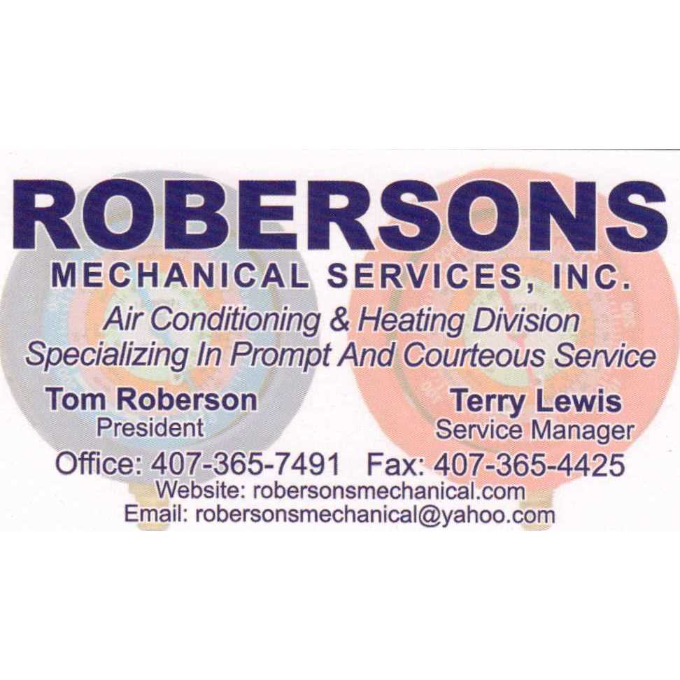 Robersons Mechanical Services Inc.