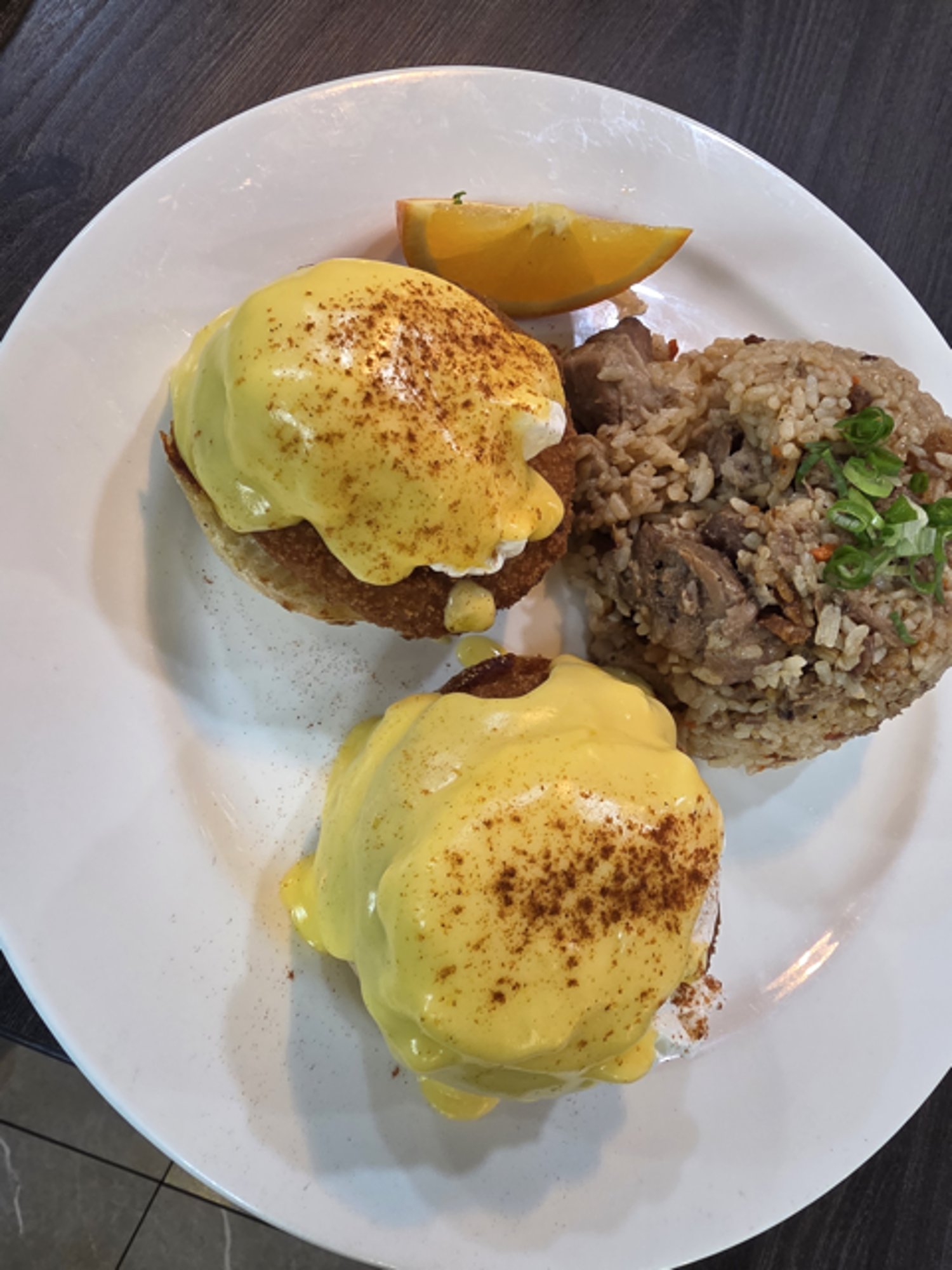 Cajun Ahi Benedict