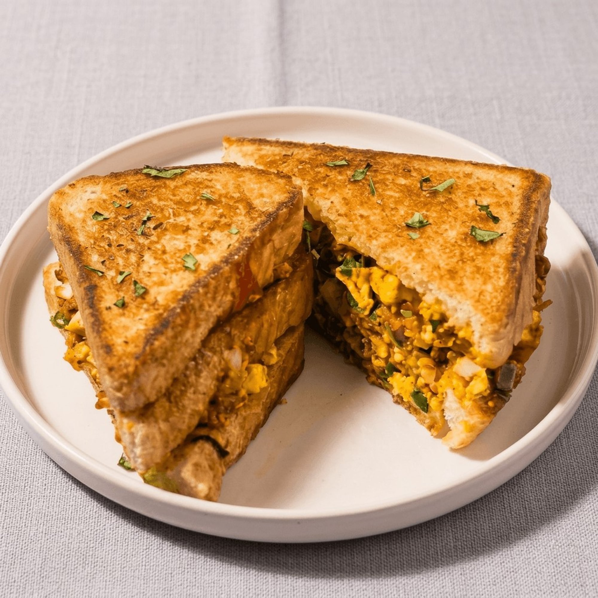 Paneer Tikka Sandwich