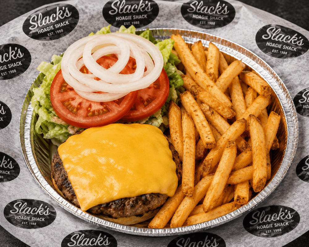 Cheese Burger Platter