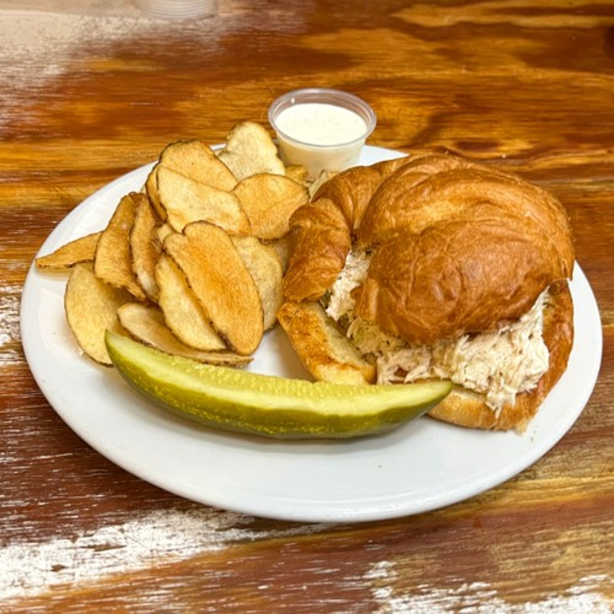 "Chiller" Chicken Salad Croissant Sandwich