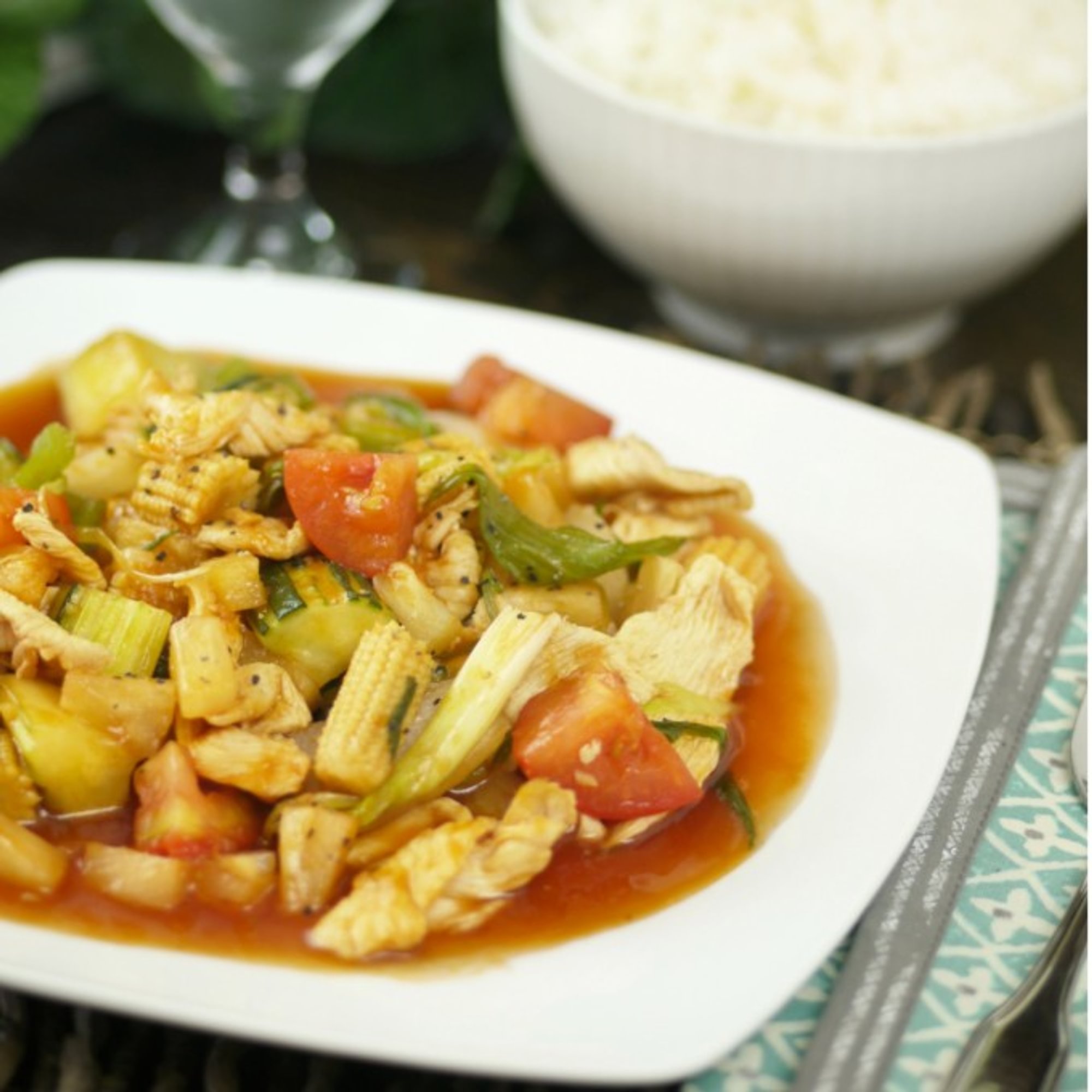 E3 Thai Sweet & Sour Stir-Fried