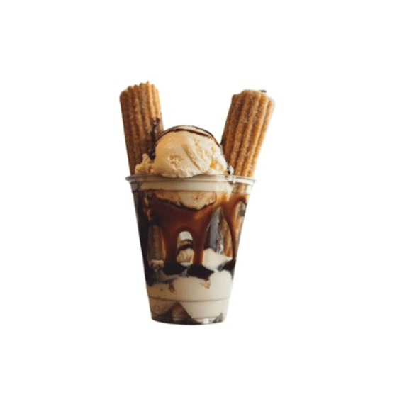 Churro Sundae