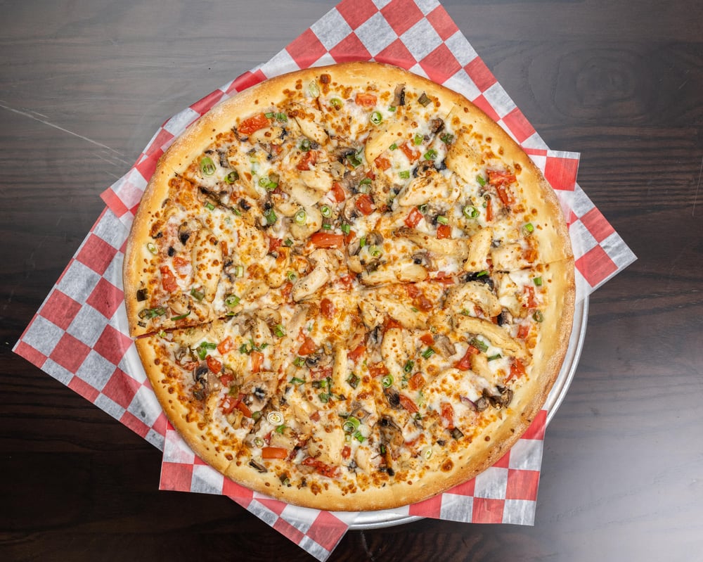 Mini 8" Garlex Chicken Pizza