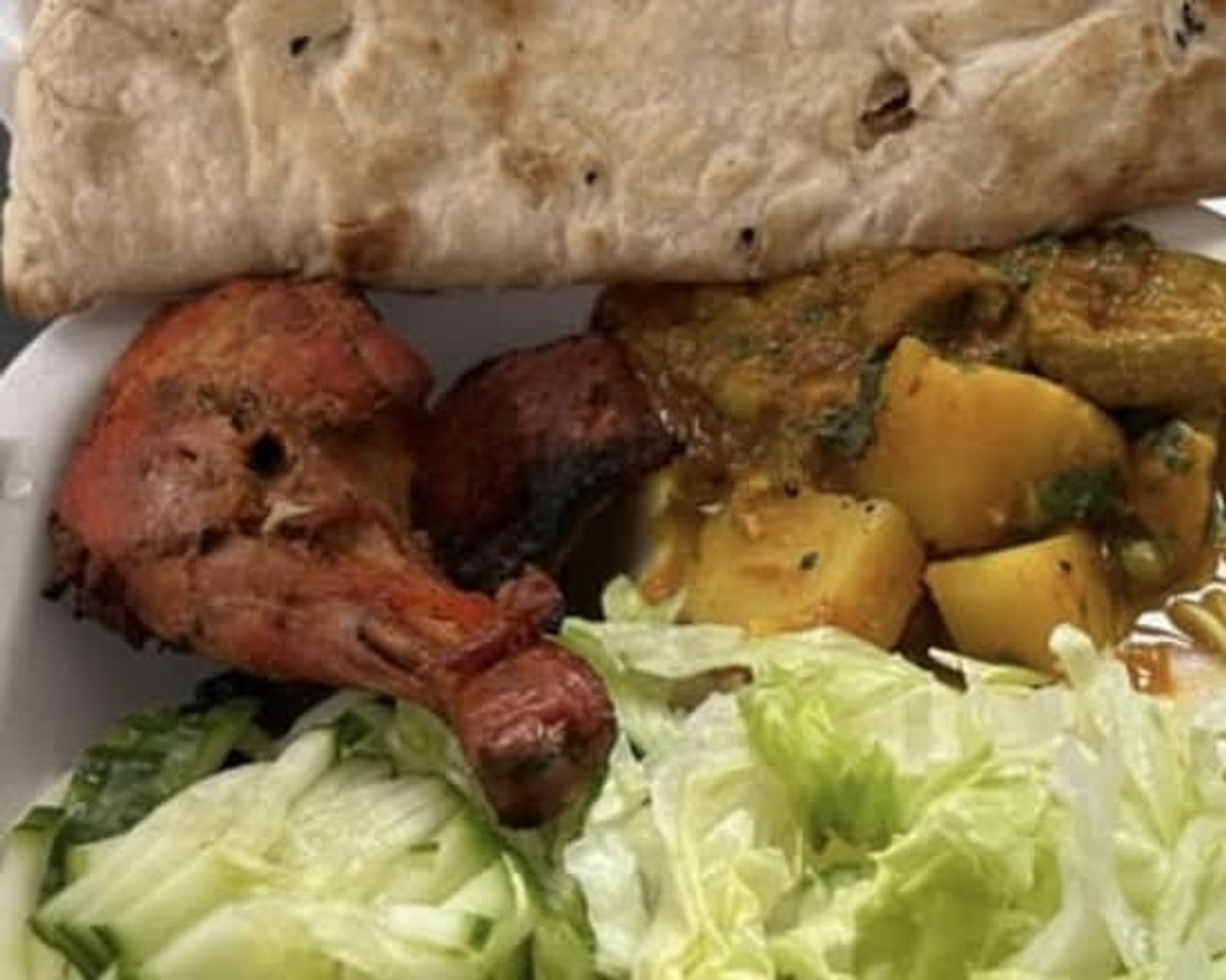 Tandoori (Clay Oven) Chicken Box Special